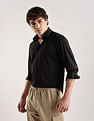 Calvin Klein Jeans Solid Slim Fit Woven Shirt