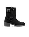 U.S. Polo Assn. Women Sabrina  Leather Engineer Boots