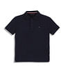 Tommy Hilfiger Kids Boys Solid Regular-Fit Cotton Polo T-Shirt