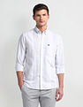 Arrow Sport Vertical Stripe Cotton Shirt