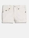 Tommy Hilfiger Kids Girls Solid Regular-Fit Cotton Shorts
