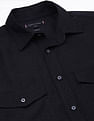 Tommy Hilfiger Solid Regular Fit Plain Woven Shirt