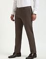 Tommy Hilfiger Regular-Fit Solid Mid-Rise Trouser