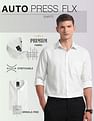 Arrow Manhattan Slim Fit Vertical Stripes Shirt