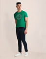 U.S. Polo Assn. Brand Printed Slim Fit T-Shirt