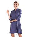 U.S. Polo Assn. Women Viscose Geometric Print Shirt Dress