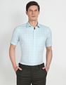 Arrow Tartan Check Cotton Formal Shirt