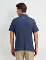 Arrow Newyork Textured Pattern Regular Polo Shirt