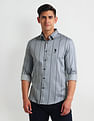U.S. Polo Assn. Denim Co. Vertical Stripe Slim Shirt