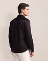 U.S. Polo Assn. Semi-Cutaway Collar Solid Shirt