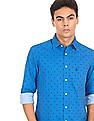 U.S. Polo Assn. Spread Collar Printed Casual Shirt