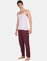 USPA Innerwear Round Neck Cotton I636 Vest - Pack Of 1