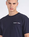 Tommy Hilfiger Transitional Cotton Linear Crew Neck T-Shirt