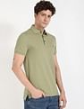 Tommy Hilfiger Solid Slim-Fit Cotton Polo Shirt