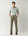 Arrow Glen Checked Manhattan Slim Fit Shirt