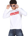 Flying Machine Crew Neck Brand Print Sweatshirt