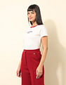 U.S. Polo Assn. Women Brand Printed T-Shirt