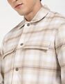 Calvin Klein Jeans Checks Boxy-Fit Twill Woven Shirt