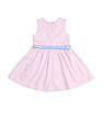 U.S. Polo Assn. Kids Girls Belted Fit And Flare Dress