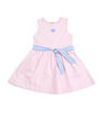 U.S. Polo Assn. Kids Girls Belted Fit And Flare Dress
