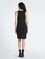Calvin Klein Jeans Zip Up Elongated Rib Knit Dress