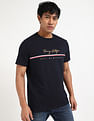 Tommy Hilfiger Embroidered Logo Regular-Fit Cotton T-Shirt