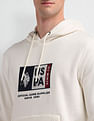 U.S. Polo Assn. Denim Co. Hooded Brand Appliqued Sweatshirt