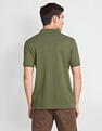 Flying Machine Solid Chest Pocket Polo Shirt