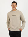 Calvin Klein Jeans Embroidered Logo Crew Neck Sweatshirt