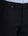 Arrow Newyork Carson Tapered Fit Self Design Trousers