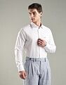 Tommy Hilfiger Solid Regular-Fit Cotton Woven Shirt