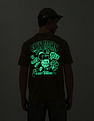 Flying Machine Glow In The Dark Relaxed Fit T-Shirt