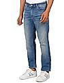 Calvin Klein Men Blue Mid Rise Stone Wash Jeans
