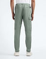 Flying Machine Mid Rise Slim Fit Cargo Pants