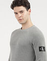 Calvin Klein Jeans Badge Easy Crew Neck Sweater