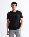 USPA Active Brand Printed Slim Fit Active T-Shirt