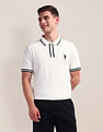 U.S. Polo Assn. Solid Slim Fit Polo Shirt