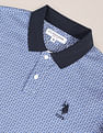 U.S. Polo Assn. Geometric Print Cotton Polo Shirt