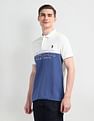 U.S. Polo Assn. Denim Co. Muscle Fit Colour Blocked Polo Shirt