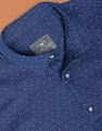 Flying Machine Patterned Print Twill Cotton Shirt