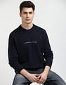 Tommy Hilfiger Slim Linear Logo Sweater