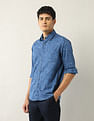Arrow Sport Floral Printed Slim Fit Shirt