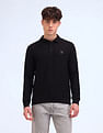 Flying Machine Solid Relaxed Fit Polo Shirt