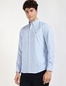 Tommy Hilfiger Checks Regular-Fit Poplin Woven Shirt