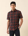 U.S. Polo Assn. Tailored Fit Tartan Checked Shirt