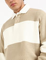 Tommy Hilfiger Rugby Stripe Sustainable Cotton Sweatshirt