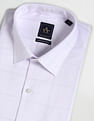 Arrow Micro Check Slim Fit Auto Press Shirt