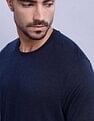 Tommy Hilfiger Mens Blue Printed T-Shirt