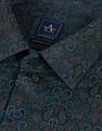 Arrow Manhattan Slim Fit All-over Print Shirt