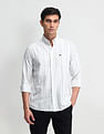 Arrow Sport Vertical Striped Slim Fit Shirt